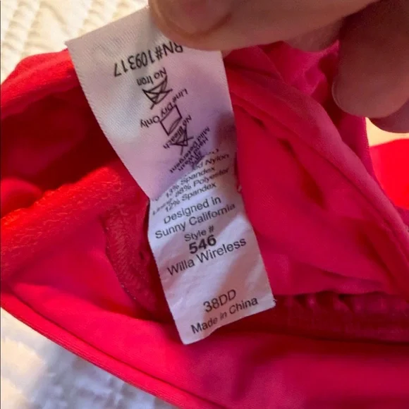 Red Ruffled Bikini Set - Picture 8 of 8